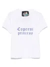 Coperni X Disney T-shirt Princess Aus Baumwoll-jersey In White