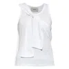 Coperni Top With Tie In White