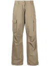 Coperni Tailored Wide Leg Overalls Casual Pants In Beige