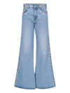 Coperni Straight Leg Trousers Studded Embellishments