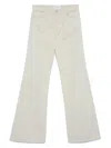 Coperni Trousers Wide-leg Denim Back Pockets In White