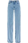 Coperni Blue Faded Jeans In Light Blue
