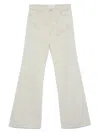 Coperni Trousers Wide-leg Denim Back Pockets In Gray