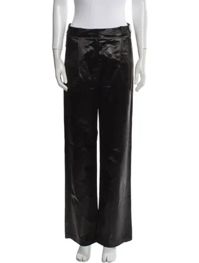Pre-owned Coperni Wide Leg Pants In Black