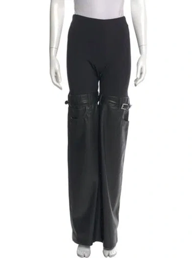 Pre-owned Coperni Wide Leg Pants In Black