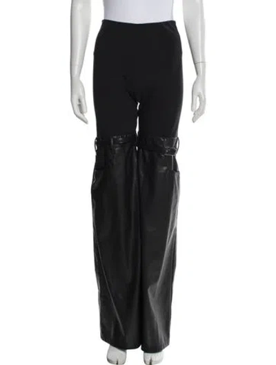 Pre-owned Coperni Wide Leg Pants In Black