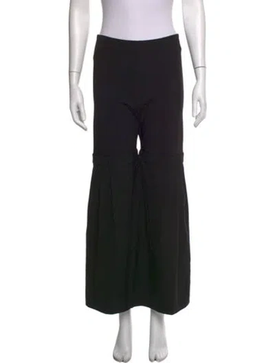 Pre-owned Coperni Wide Leg Pants In Black