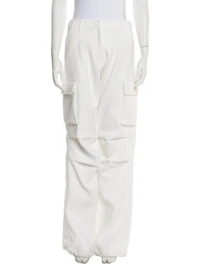 Pre-owned Coperni Wide Leg Pants In White