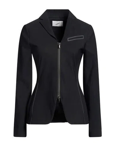 Coperni Woman Blazer Black Size 6 Polyamide, Elastane