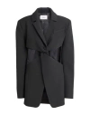 Coperni Woman Blazer Black Size 6 Polyester, Viscose, Elastane