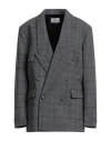 Coperni Woman Blazer Grey Size L Virgin Wool, Elastane