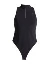 Coperni Woman Bodysuit Black Size S Polyamide, Elastane In Black