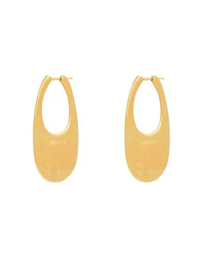 Coperni Woman Earrings Gold Size - Metal