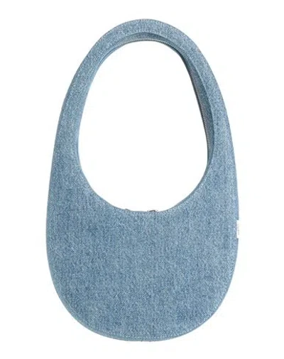 Coperni Woman Handbag Blue Size - Cotton