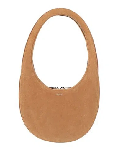 Coperni Woman Handbag Camel Size - Leather In Sand