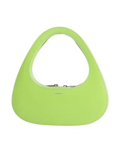 Coperni Woman Handbag Green Size - Calfskin