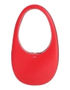 Coperni Tote Swipe Mini Aus Glas In Red