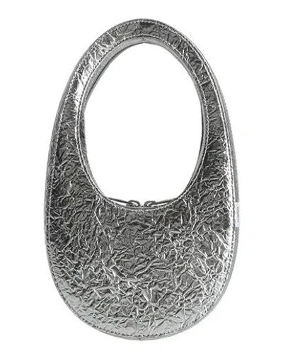 Coperni Woman Handbag Silver Size - Leather