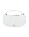 Coperni Croco Small Sound Swipe Handbag In White