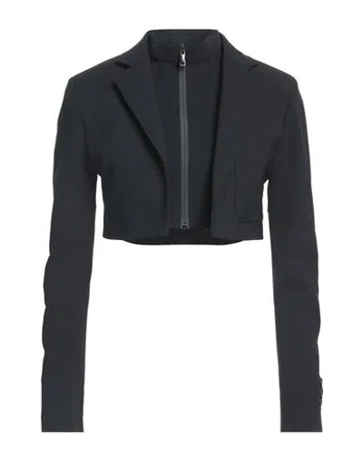 Coperni Woman Jacket Black Size 4 Polyamide, Elastane