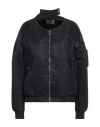 Coperni Cut-out Twisted Bomber Jacket In Black