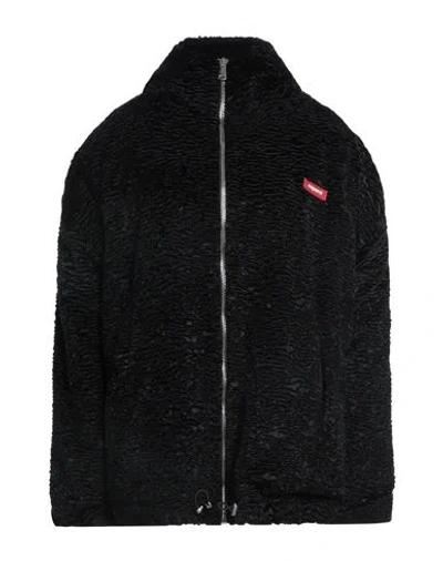 Coperni Woman Jacket Black Size S Acetate, Polyester, Cotton, Polyamide