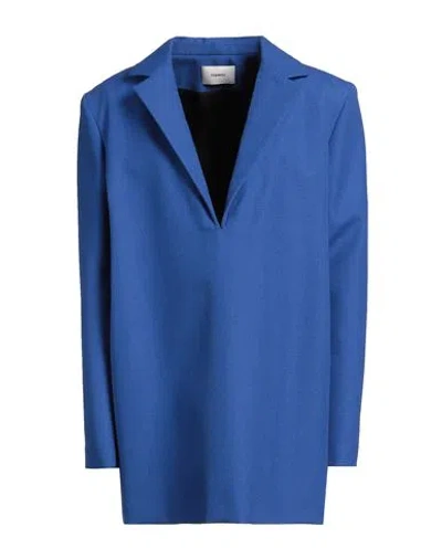 Coperni Woman Jacket Bright Blue Size S Virgin Wool