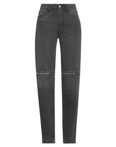 Coperni Woman Jeans Black Size L Cotton