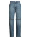 Coperni Woman Jeans Blue Size L Cotton In Blue
