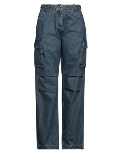 Coperni Woman Jeans Blue Size M Cotton