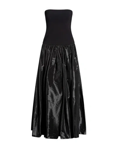 Coperni Woman Maxi Dress Black Size 6 Polyamide, Elastane