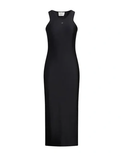 COPERNI COPERNI WOMAN MIDI DRESS BLACK SIZE L POLYAMIDE, ELASTANE
