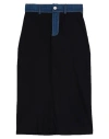 Coperni Woman Midi Skirt Black Size M Lyocell, Cotton, Elastane