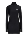 Coperni Woman Mini Dress Black Size M Polyamide, Elastane In Black