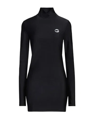 Coperni Woman Mini Dress Black Size M Polyamide, Elastane