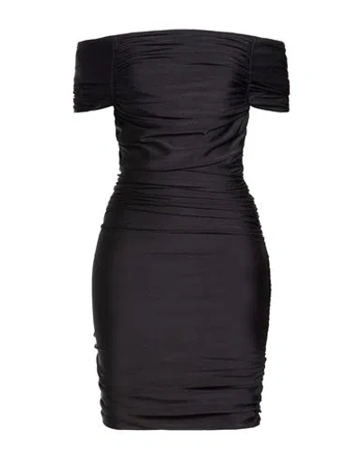 Coperni Woman Mini Dress Black Size M Polyamide, Elastane