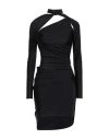 Coperni Woman Mini Dress Black Size M Polyamide, Elastane