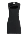 Coperni Robe Courte Droite In Grey