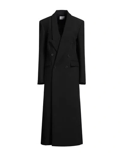 Coperni Woman Overcoat & Trench Coat Black Size M Recycled Polyester