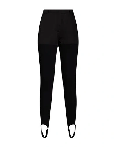 Coperni Woman Pants Black Size 4 Polyester, Cotton, Polyamide, Elastane