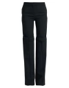 Coperni Woman Pants Black Size 4 Recycled Polyester, Viscose, Polyester, Elastane