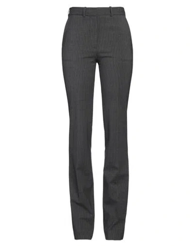 Coperni Woman Pants Lead Size M Virgin Wool, Elastane In Grey