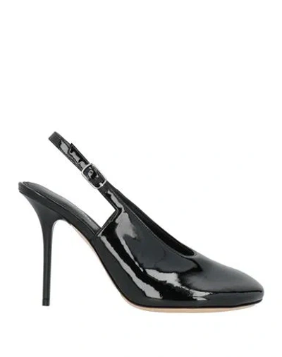 Coperni Woman Pumps Black Size 6 Leather