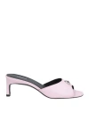 Coperni Mules Mit Logo-schild In Pink