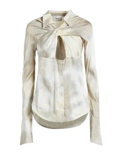 Coperni Woman Shirt Cream Size 8 Viscose In Neutral