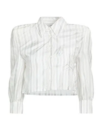 Coperni Woman Shirt Off White Size 8 Viscose