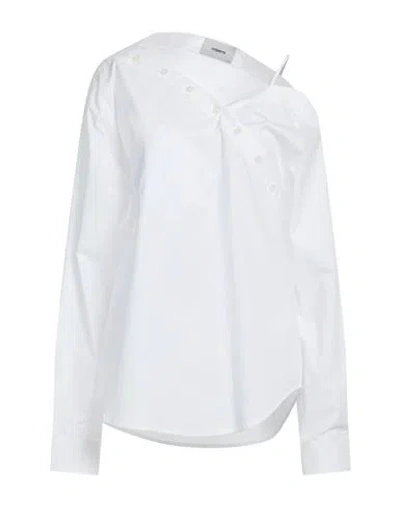 Coperni Woman Shirt White Size 10 Cotton