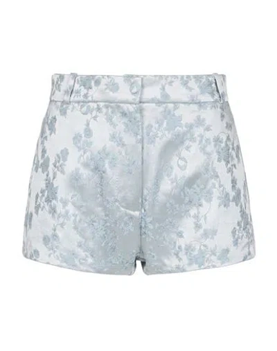 Coperni Woman Shorts & Bermuda Shorts Sky Blue Size 4 Cotton, Polyester