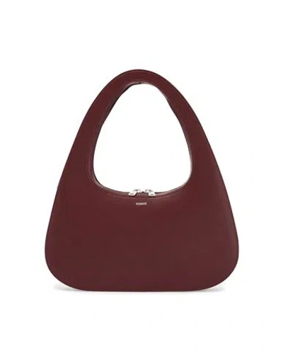 COPERNI COPERNI WOMAN SHOULDER BAG RED SIZE - CALFSKIN