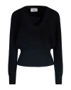 Coperni Woman Sweater Black Size L Viscose, Polyamide In Black